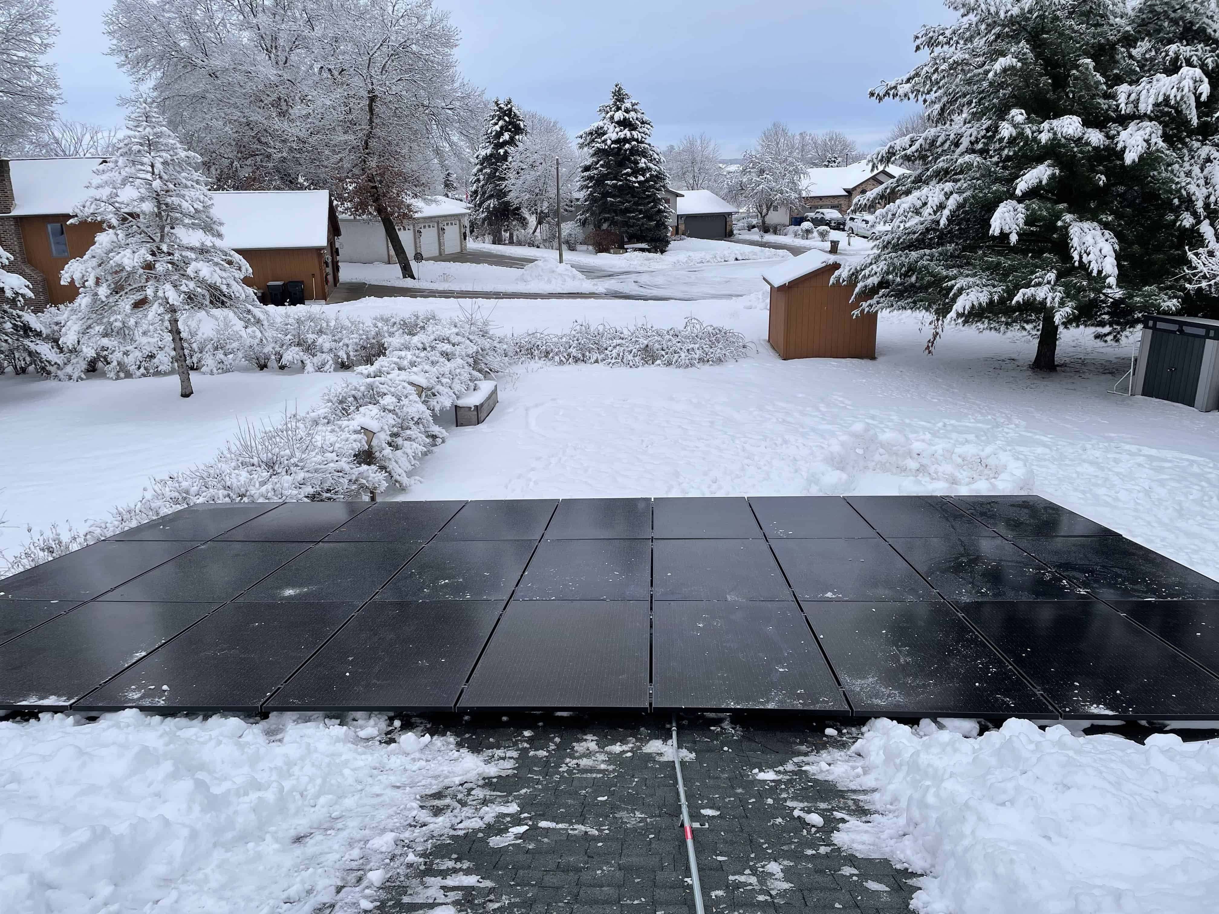 Solar Panels In Cold Temperatures | Wolf River Electric