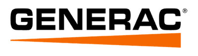 Generac logo representing the brand known for its home and commercial power generation equipment.