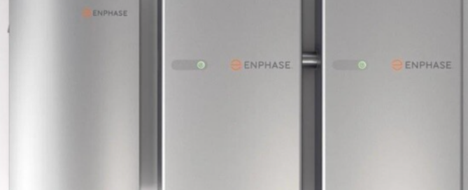 Enphase energy storage systems showcased by Wolf River Electric, delivering efficient solar power backup solutions for your home.