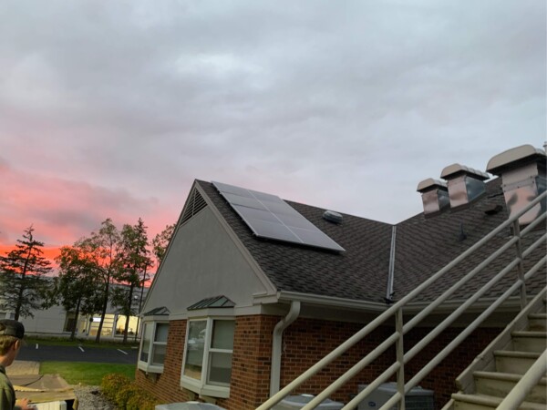 Wolfriver Electric commercial installation on a school.