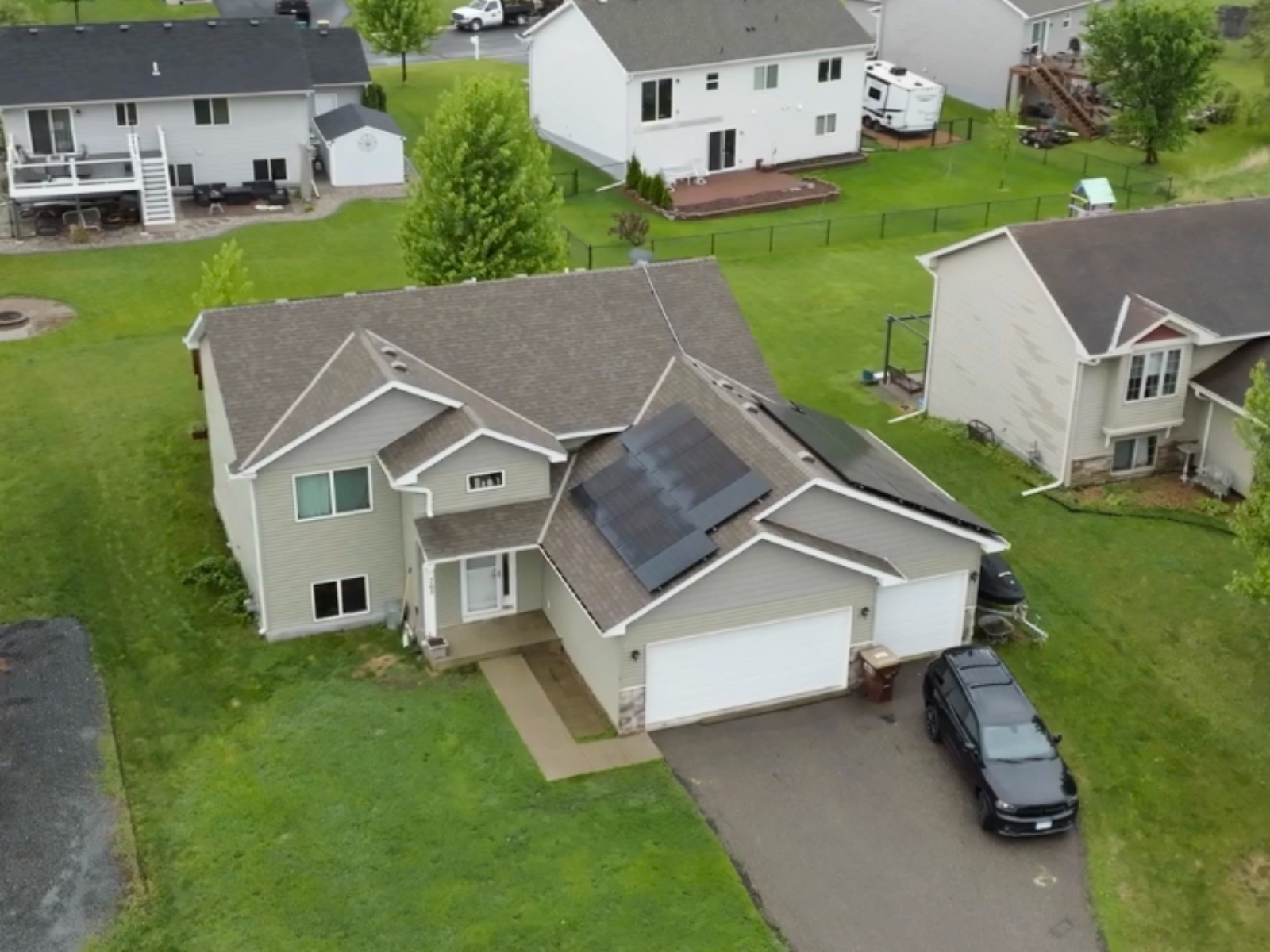Jen Frisbie Solar Installation From Above Jen Frisbie Solar Installation From Above