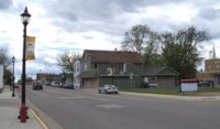 A street in Mayer, Minnesota.
