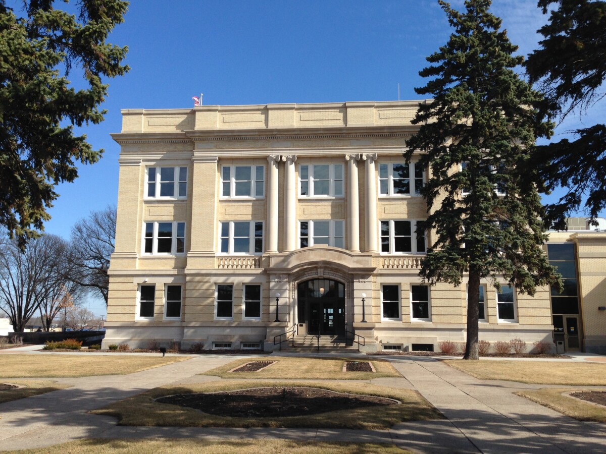 Front shot of the Otter Tail County Courthouse during the day. Front shot of the Otter Tail County Courthouse during the day.
