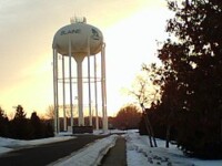 The Water Tower in Blaine, Minnesota during the day. The Water Tower in Blaine, Minnesota during the day.