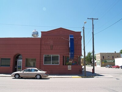 A building in Ulen, Minnesota.