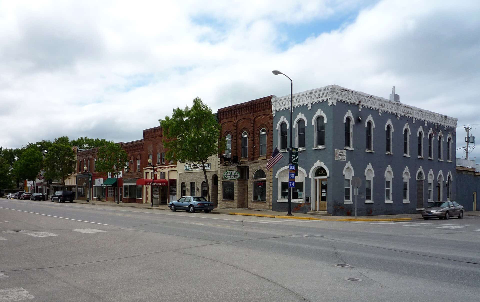 Main Street, Chatfield, Minnesota, USA.