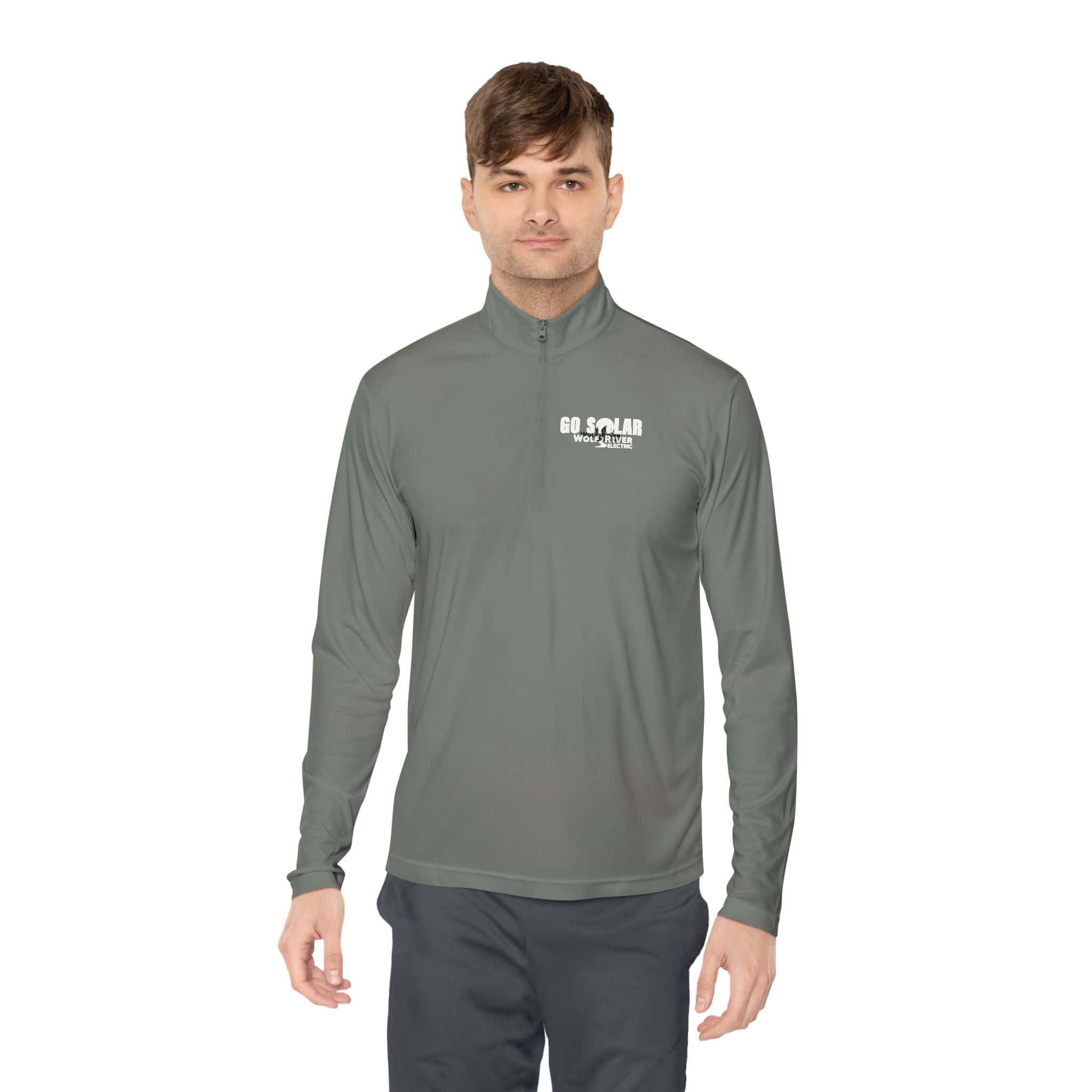 Wolf River Unisex Quarter-Zip Pullover - Image 16