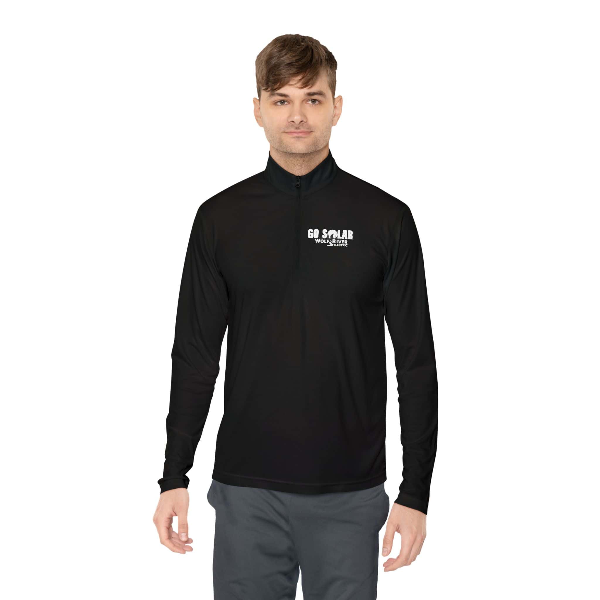 Wolf River Unisex Quarter-Zip Pullover - Image 12