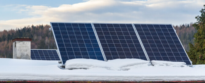 Solar Panels in Winter