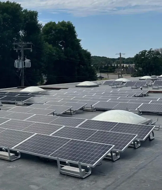 Commercial Roof Mount for Solar Panels