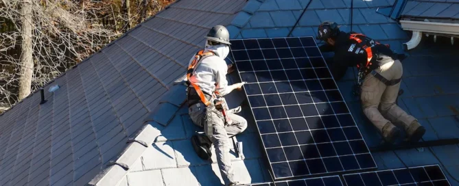 Minnesota solar panel installation